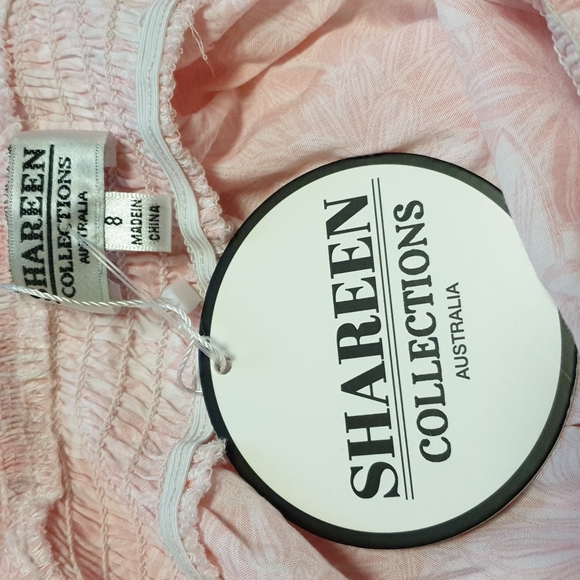 🎈SALE! Bundle 3 for $30. Shareen pink floral maxi backless summer dress - Picture 4 of 6